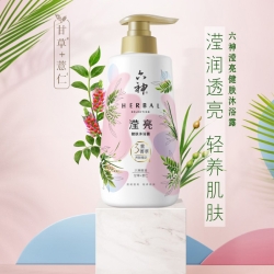 六神滢亮健肤沐浴露（甘草＋薏仁）750ml