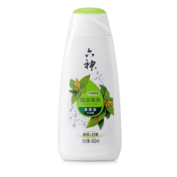 六神清凉爽肤沐浴露450ml